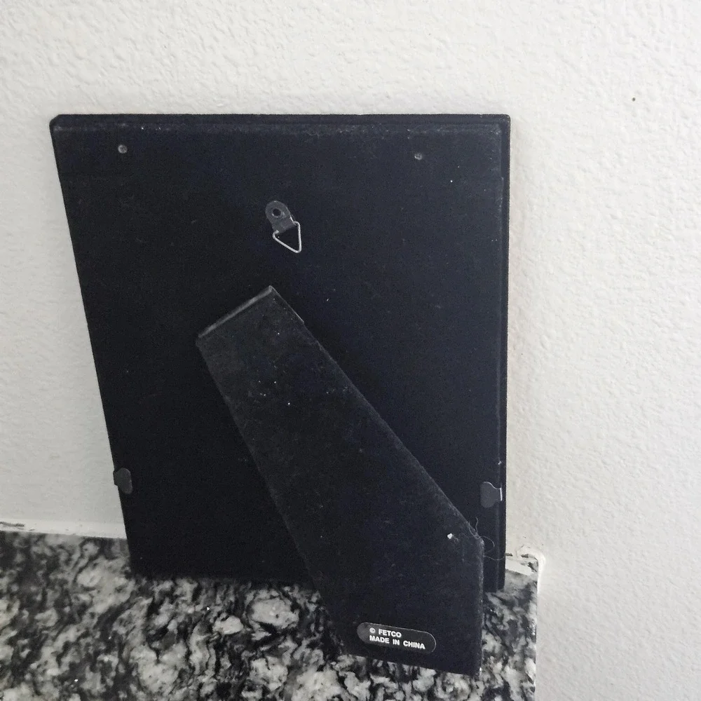 Vintage Fetco Solid Brass Picture Frame 5x7 inches‎